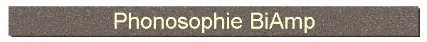 Phonosophie BiAmp