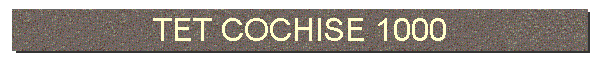 TET COCHISE 1000